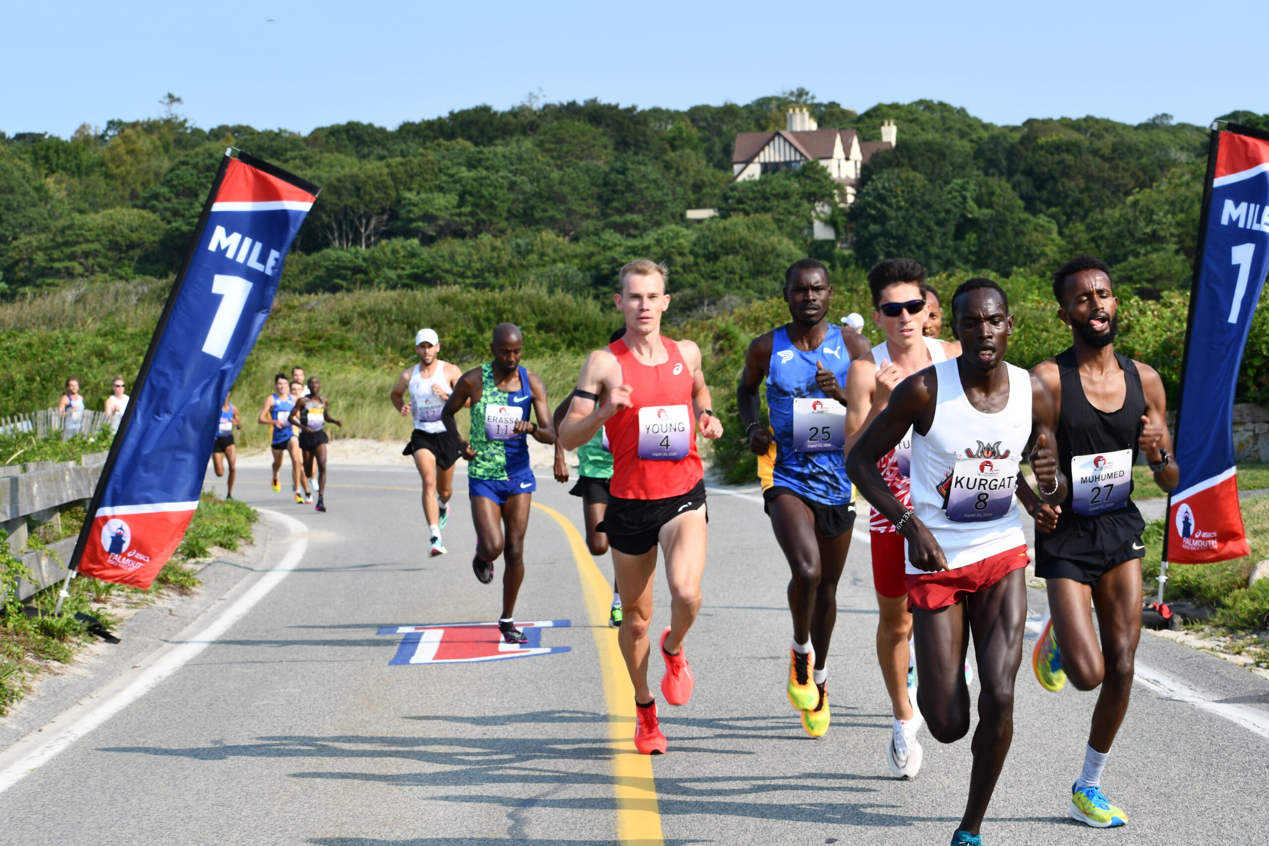 ASICS Falmouth Road Race reveals competitive field for 2024 Track Festival and seven mile event Falmouth Road Race